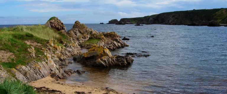 East to Clashach Cove from Hopeman