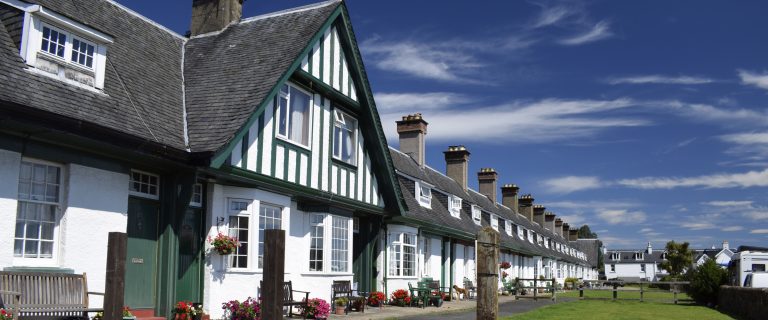 Houses on the seafront, Lamlash