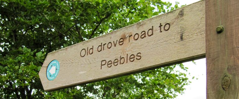 Sign at Stewarton