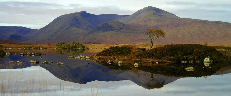 Coire Ba seen across Rannoch Moor
