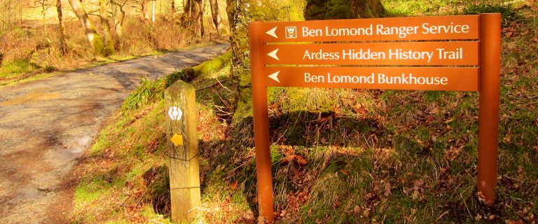 The Way near Rowardennan